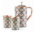 Copper Printed Jug Set