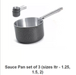 Saucepan Set of 3