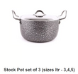 Stock Pot Set of 3